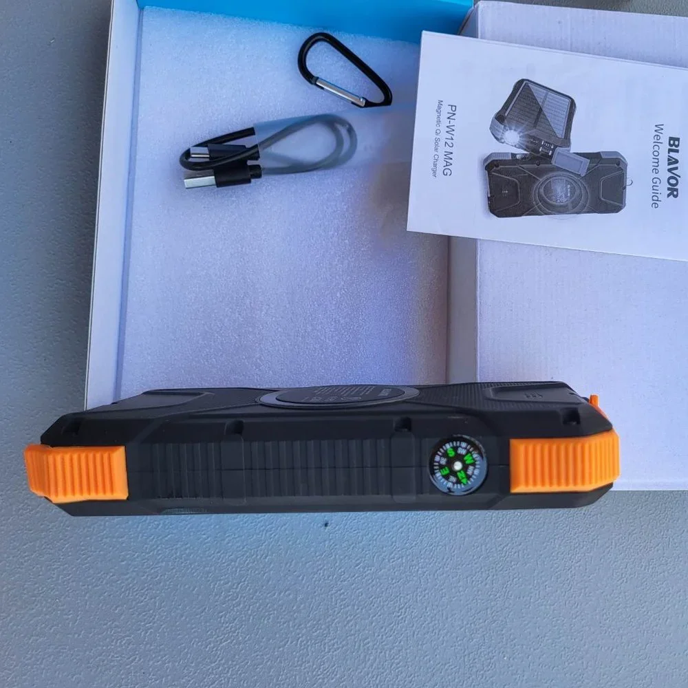 Magnetic Solar Power Bank, PD 18W Fast Charging
